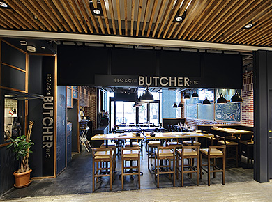 BUTCHER REPUBLIC SHINAGAWA CHICAGO PIZZA&BBQ STEAK